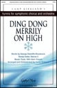 Ding Dong Merrily on High SATB choral sheet music cover